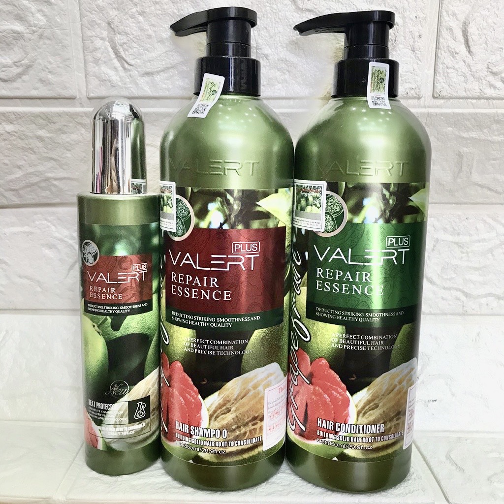 Combo dầu gội xả và xịt bưởi kích thích mọc tóc grapefruit suôn mượt 850mlx2/220ml