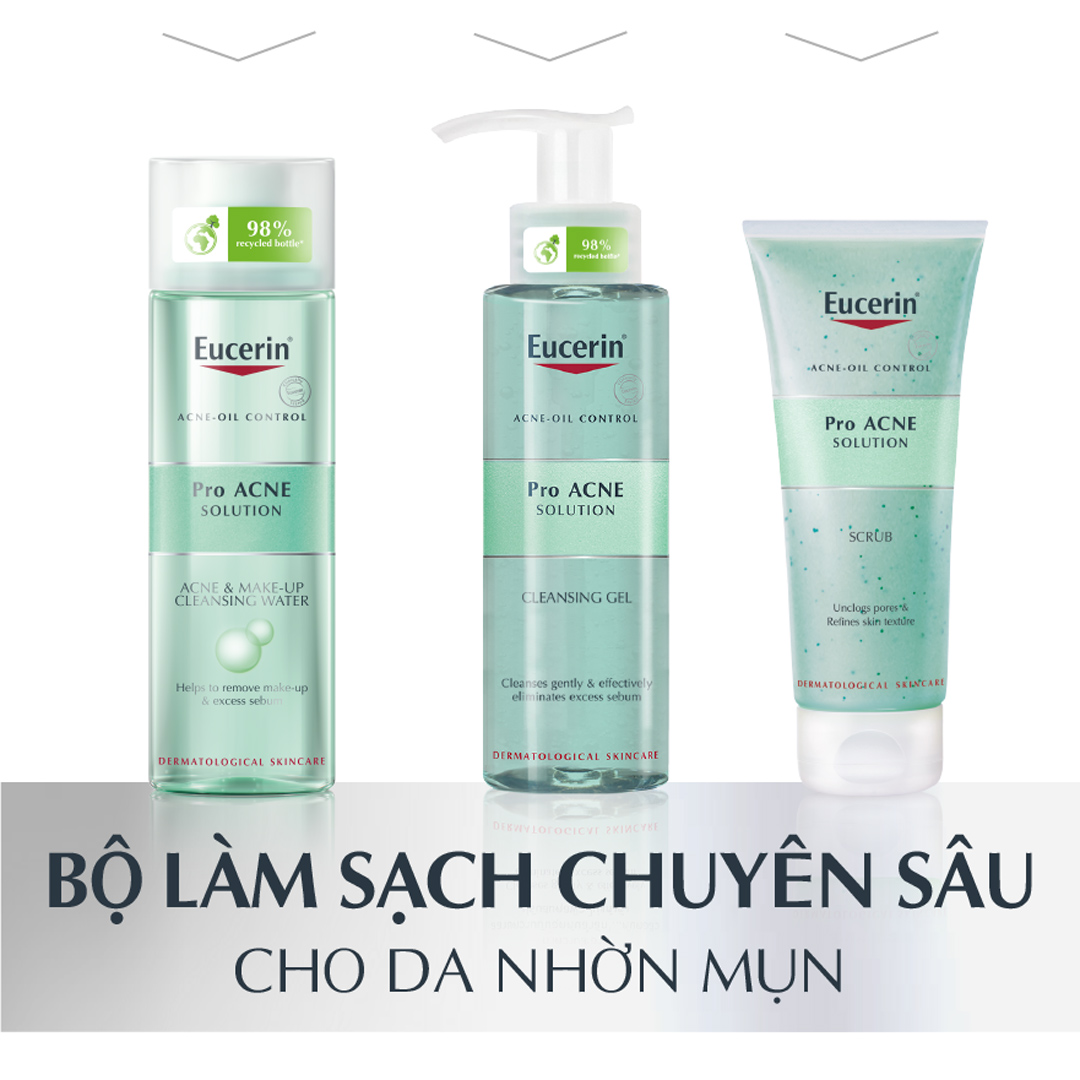 Toner Eucerin Dành Cho Da Nhờn Mụn Pro Acne Solution Toner Hasaki Sản Phẩm Chính Hãng