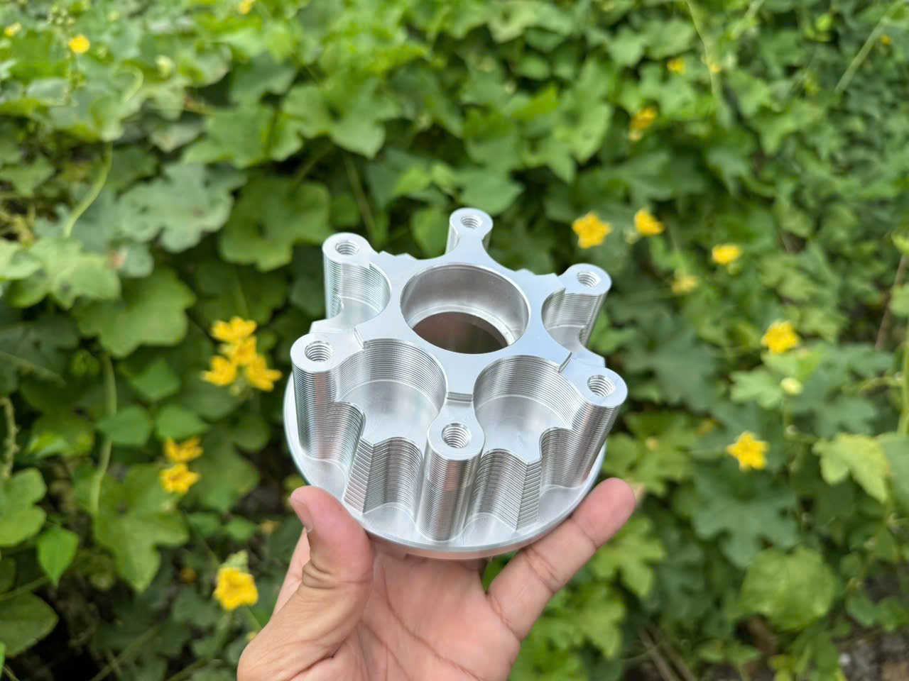Cùi dĩa Exciter 150 nhôm CNC
