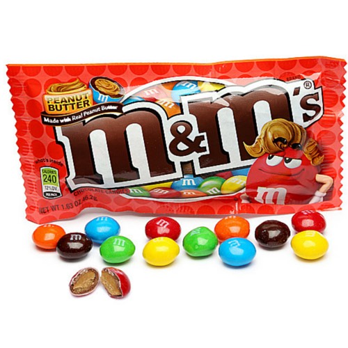 Kẹo Socola M&M Sữa Bơ Đậu Phộng gói 37g