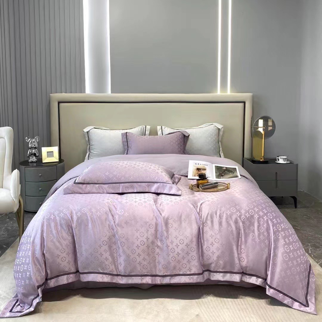 💥(SIÊU RẺ) SET 4 MÓN VỎ CHĂN GA GỐI PHI LỤA LẠNH THÊU MIX MÀU NHẬP KHẨU L1