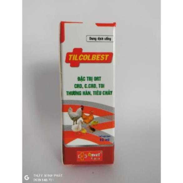 Tilcolbest (10ml) ort crd ccrd toi thương hàn, tiêu chảy