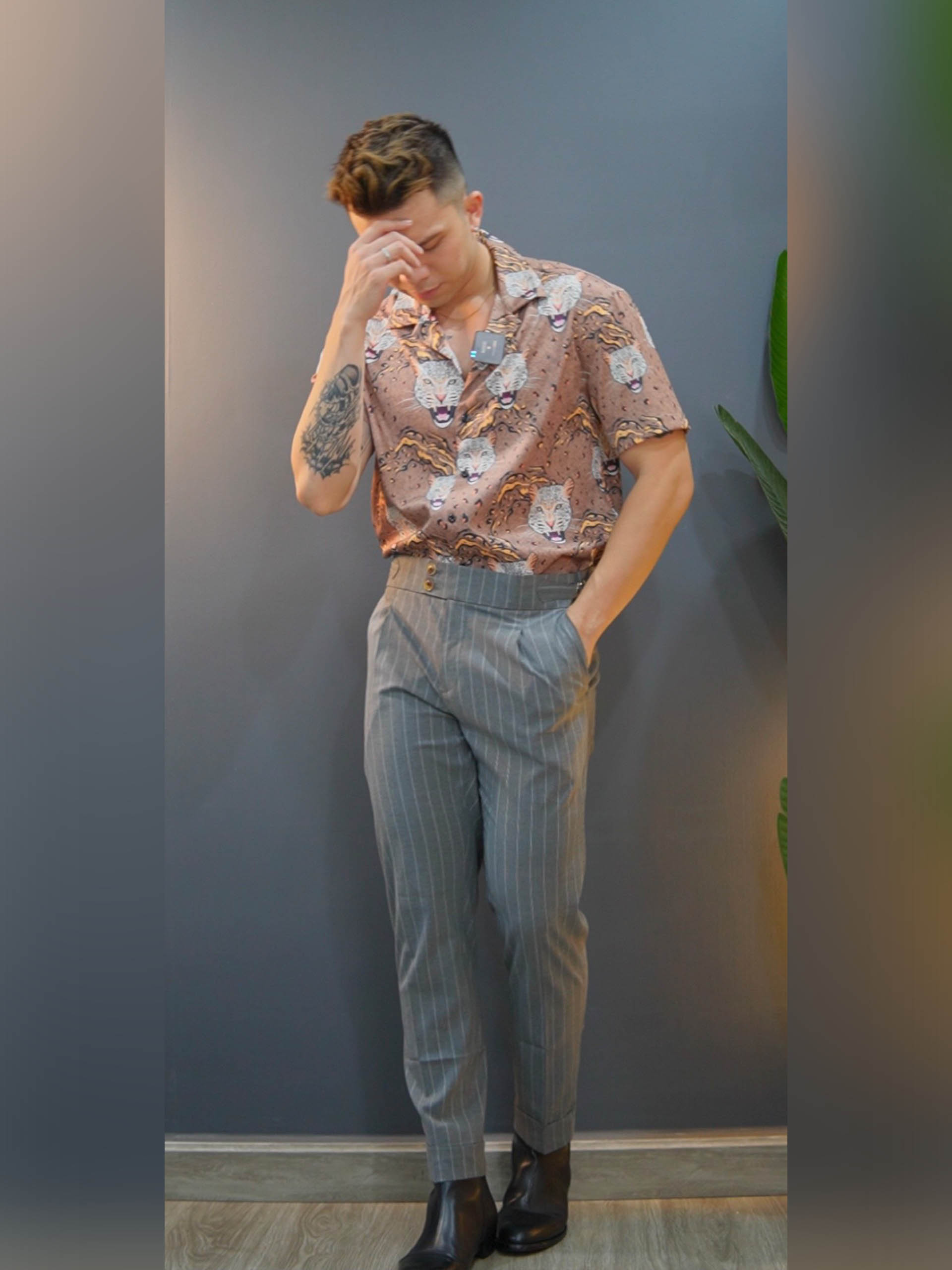 Quần Tây Nam SlimFit Side Tab C3 , QT001669_SOMEHOW