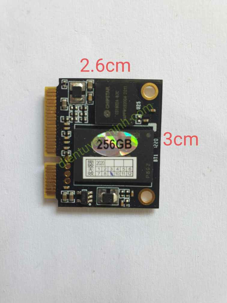 Ổ đĩa SSD mSata 256G halfsize - BH 24 tháng