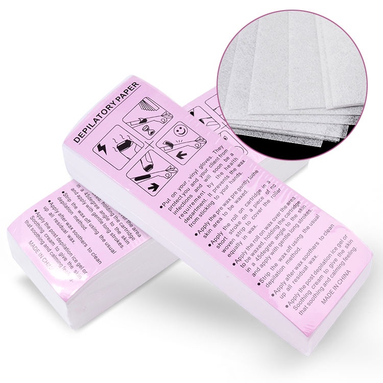 Set 100 Tờ Giấy wax lông Depilatory Paper