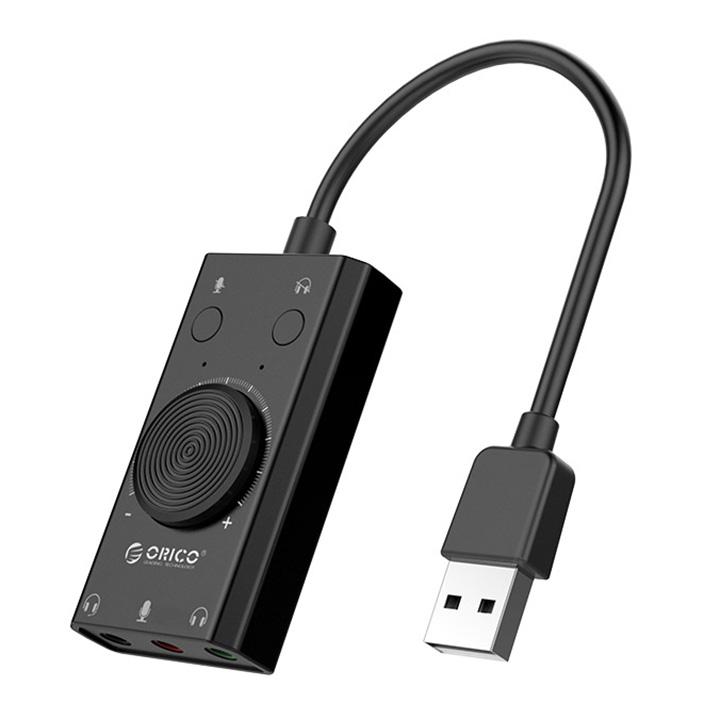 Sound card (card âm thanh) gắn cổng USB Orico SC2