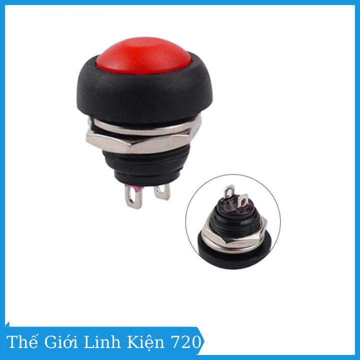 Pbs-33B Waterproof Push Button Switch 12mm