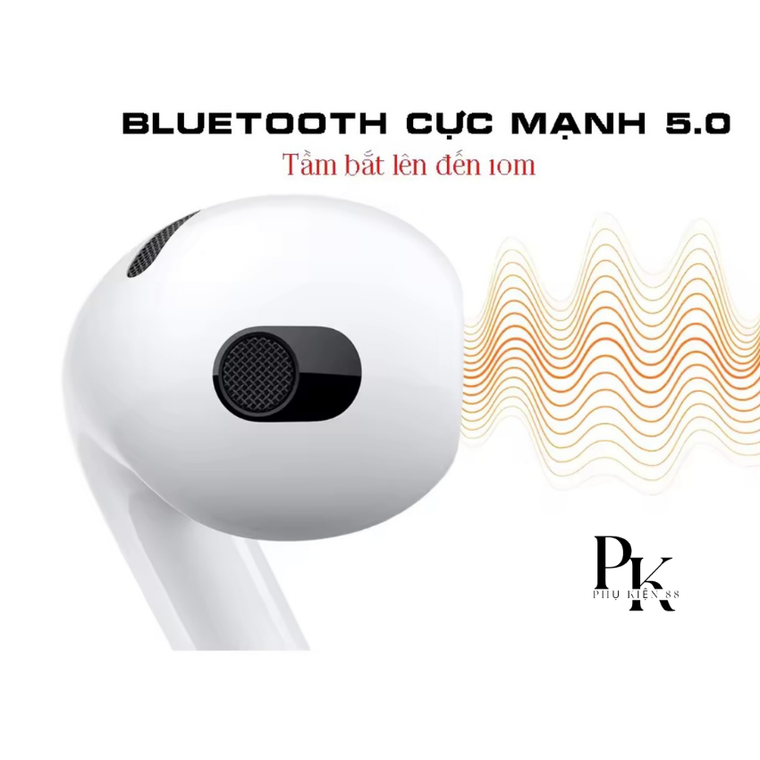 Tai nghe Bluetooth, tai nghe không dây hổ vằn Air Pro 2, tai nghe nhét tai công nghệ chống ồn, định vị, pin trâu, kết nối tự động-BH 12 tháng