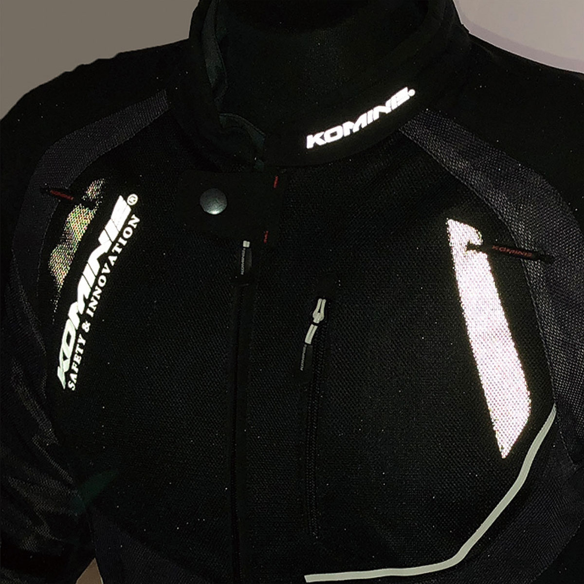 [Motoworld Phân Phối] Áo Bảo Hộ Komine JK-139 Waterproof Half Mesh Jacket