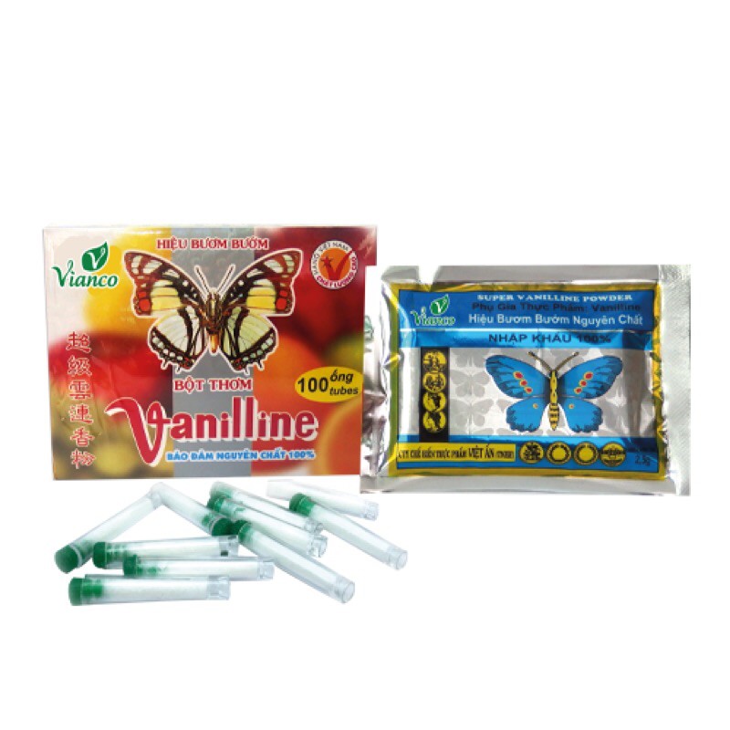 Combo 10 Vani bột dạng ống (1 ống - 0,25g)