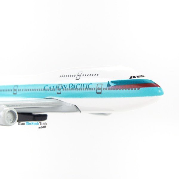 [HCM]Mô hình máy bay Cathay Pacific Boeing B747 16cm Everfly