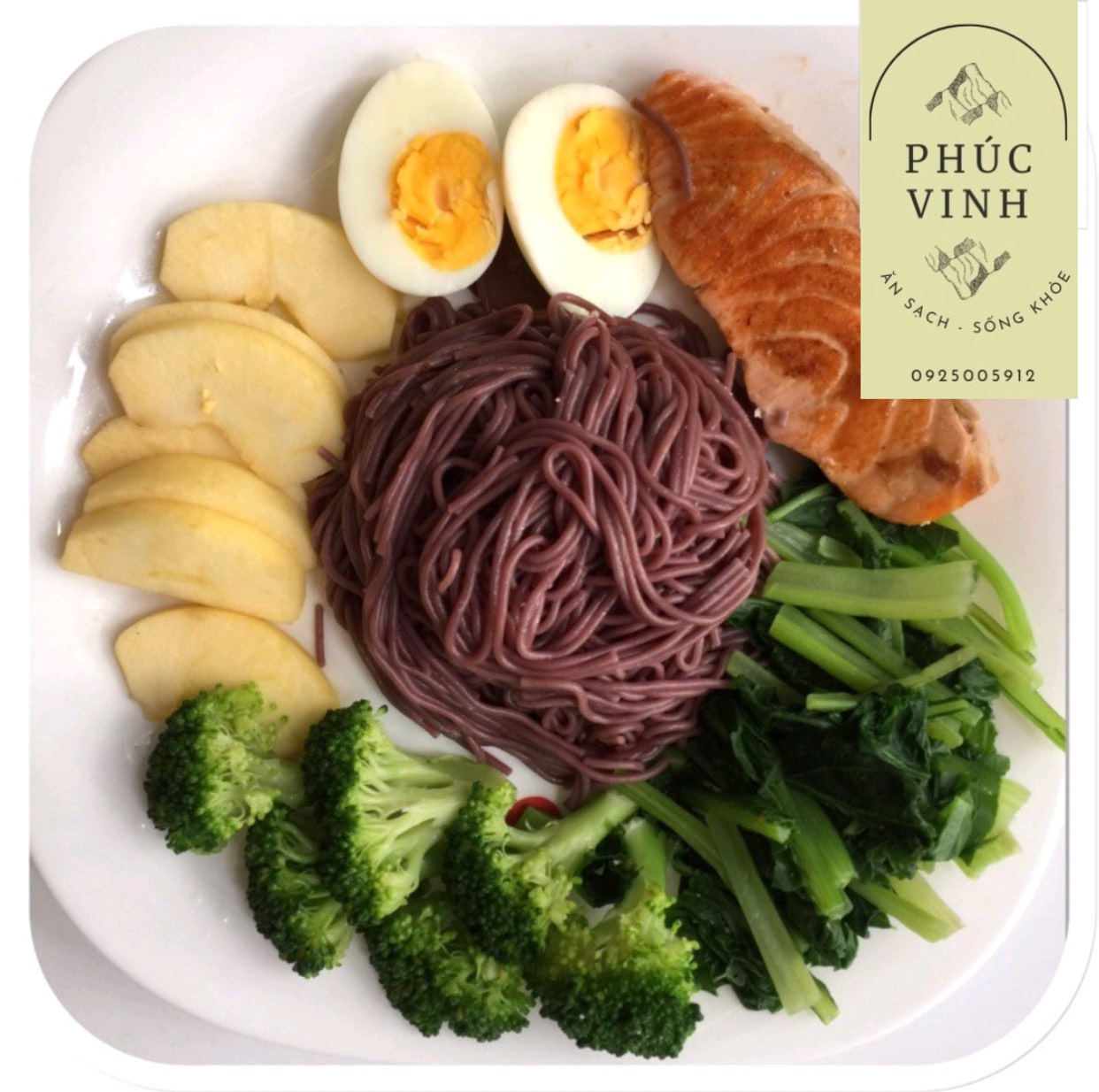Combo mix 2 gói Bún lứt đen + đỏ Hoàng Minh (500gr/gói)