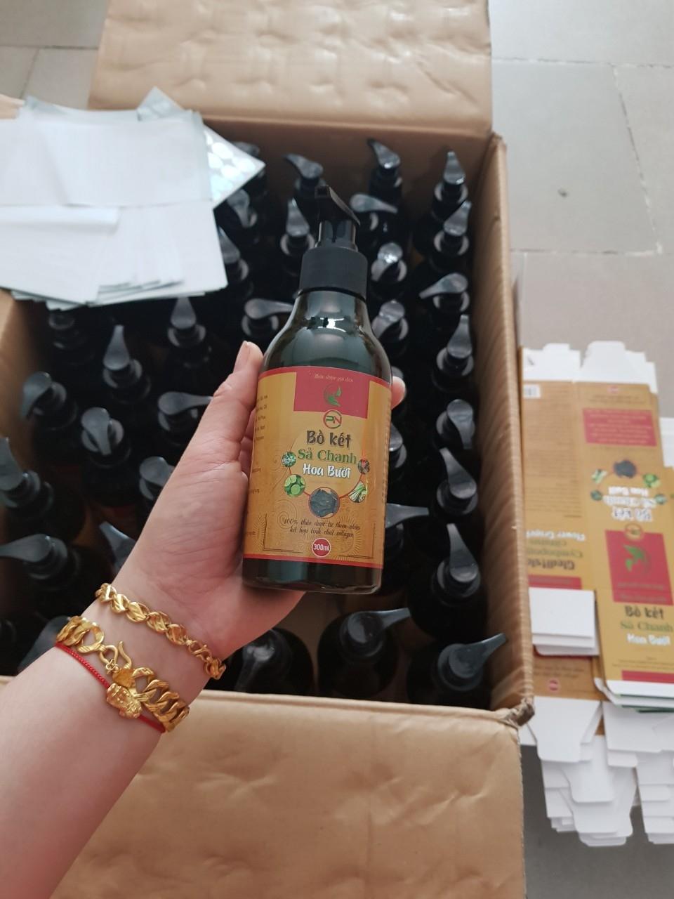 [HCM]dầu gội bồ kết sả chanh hoa bưởi