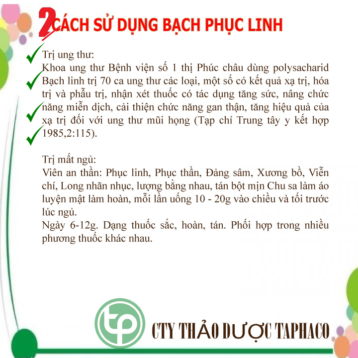 Bạch phục linh khô 1kg - tấn phát