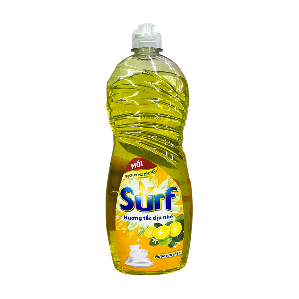 Nước Rửa Chén Surf hương tắc 750g