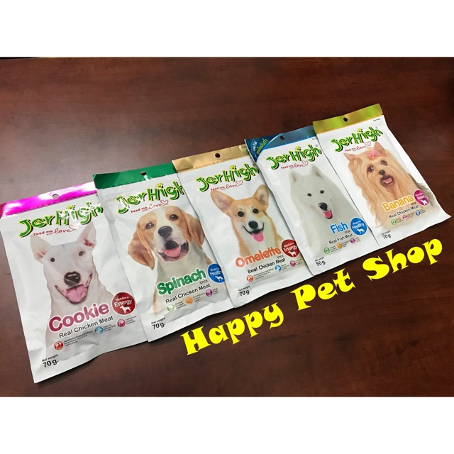Thanh gặm dẻo cho cún - snack jerhigh được ưa chuộng nhất tại thái lan