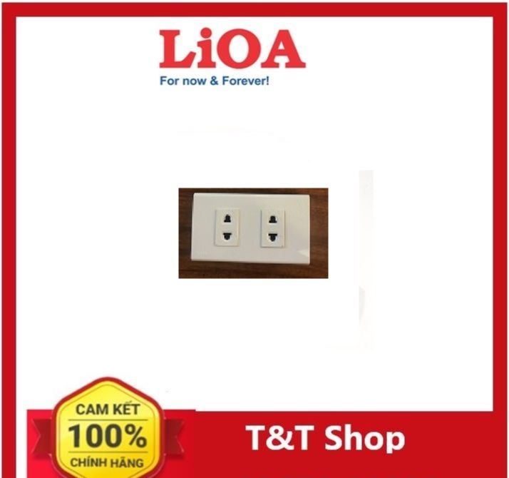 Mặt ổ cắm âm tường concept Lioa