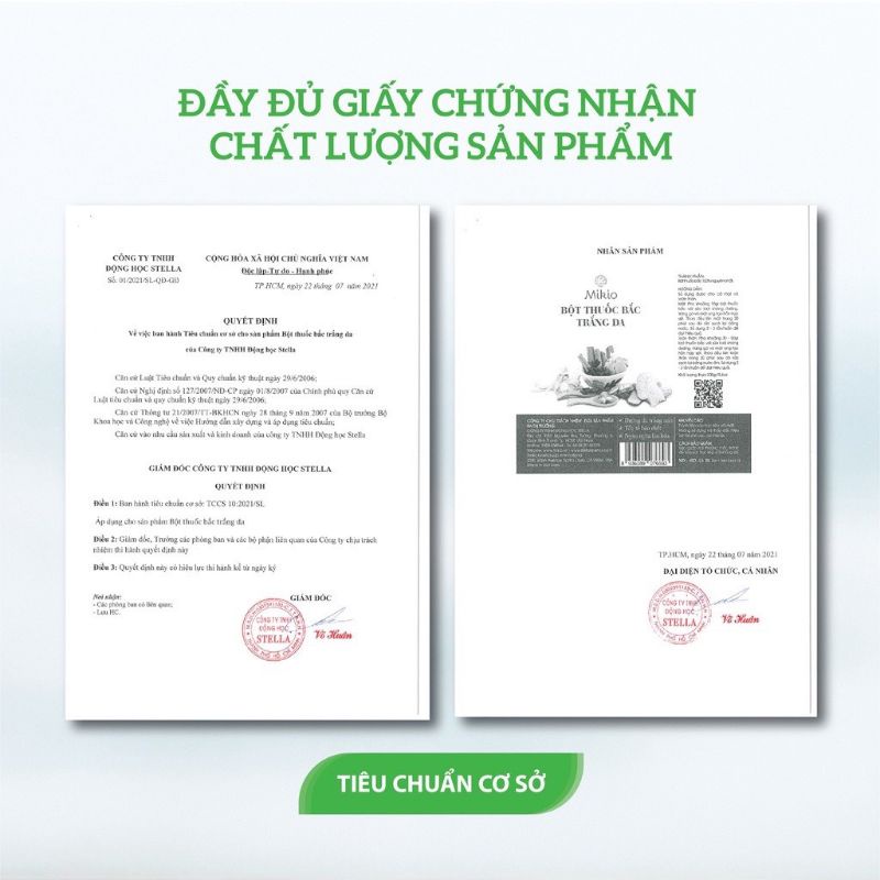 100gr bột trà xanh hanmade nguyên chất