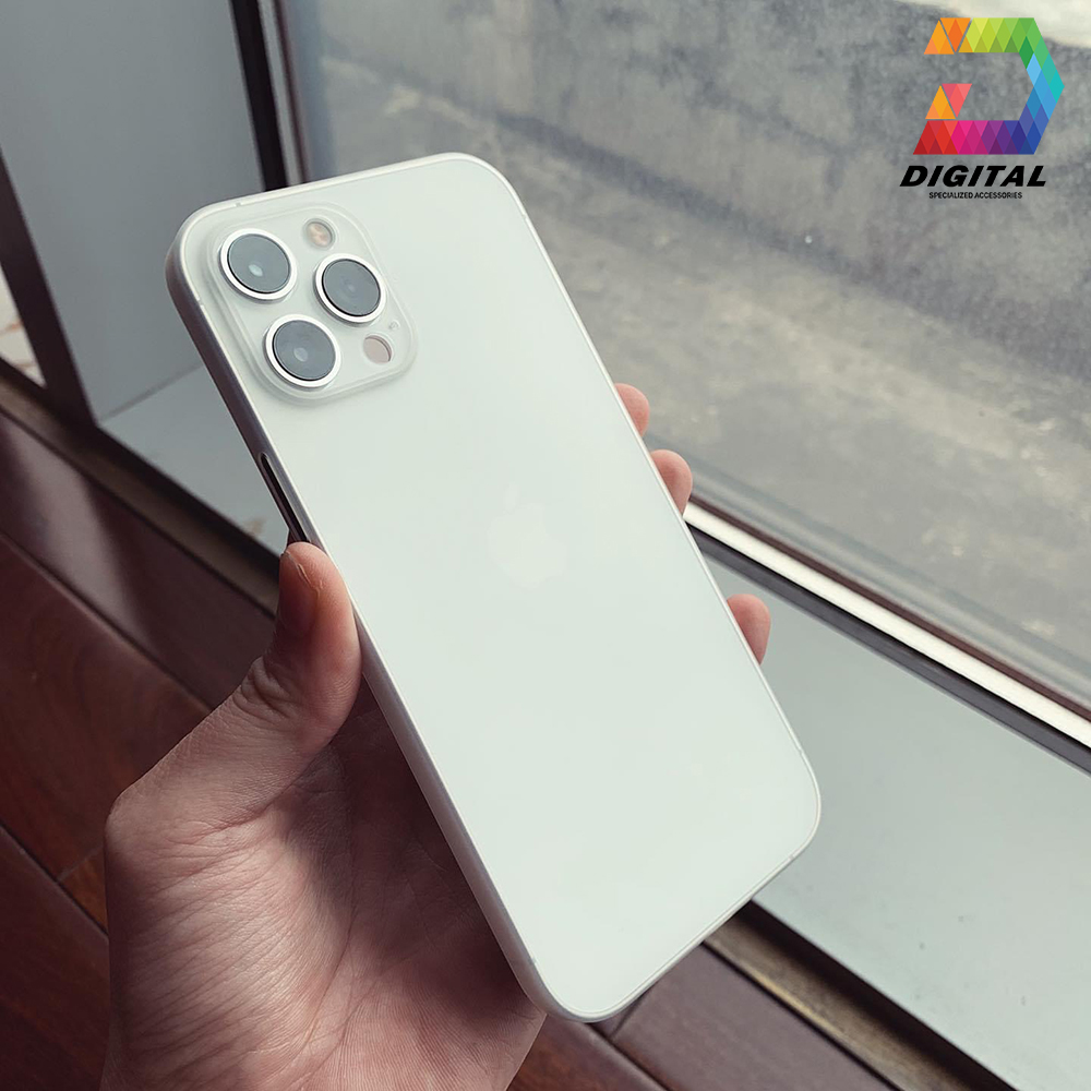 Combo 2 Ốp Lưng Trong Nhám Unibody iPhone 12 PRO MAX Siêu Mỏng