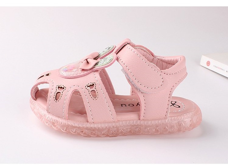 SANDAL TẬP ĐI CHO BÉ GÁI HÌNH THỎ