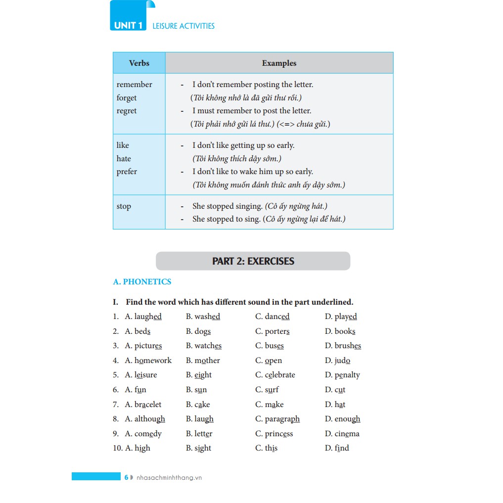Sách - Bài tập tiếng Anh lớp 8 - Có đáp án (Tái bản chương trình mới)- Mhbooks