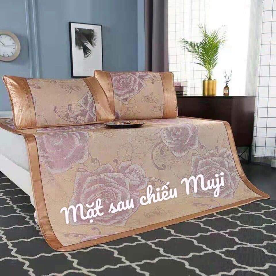 CHIẾU MÂY ĐIÊU HÒA MUJI CAO CẤP 1.8M*2M