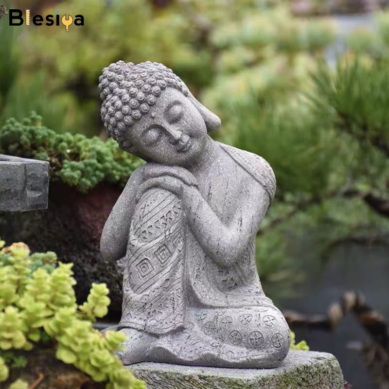 Bức Tượng Phật Blesiya, Trang Trí Mặt Bàn Sân Vườn Trong Nhà Ngoài Trời Thủ Công