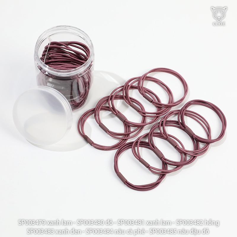 Dây cột tóc nữ đơn giản dễ thương phong cách Hàn Quốc phụ kiện tóc Cloe Accessories