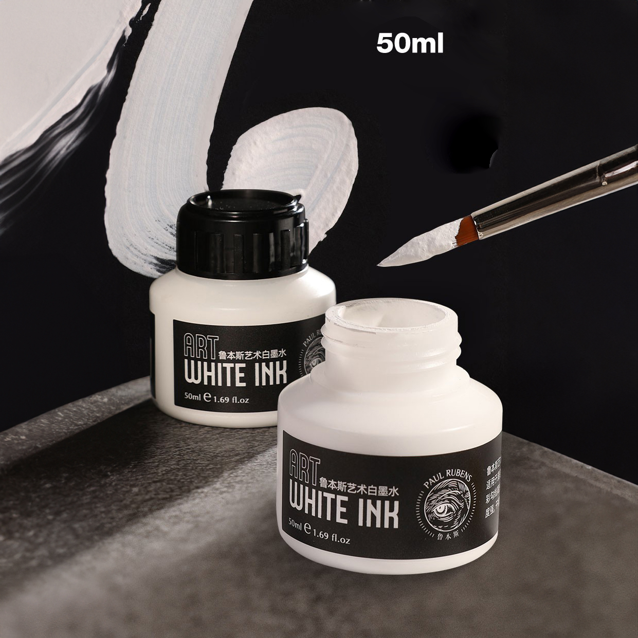 Mực trắng vẽ truyện tranh Paul Rubens White Ink