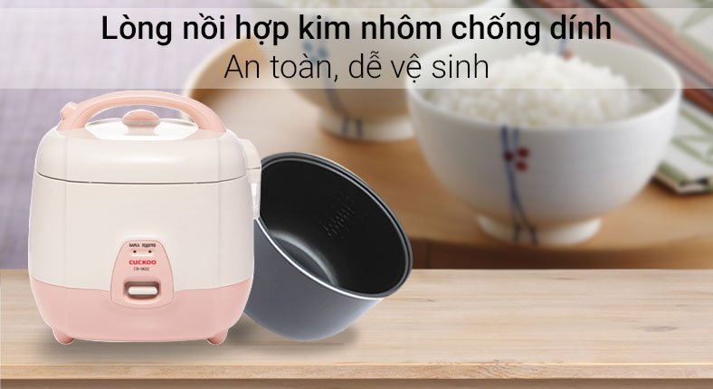 Nồi cơm điện cơ 1L Cuckoo CR-0632-Korean