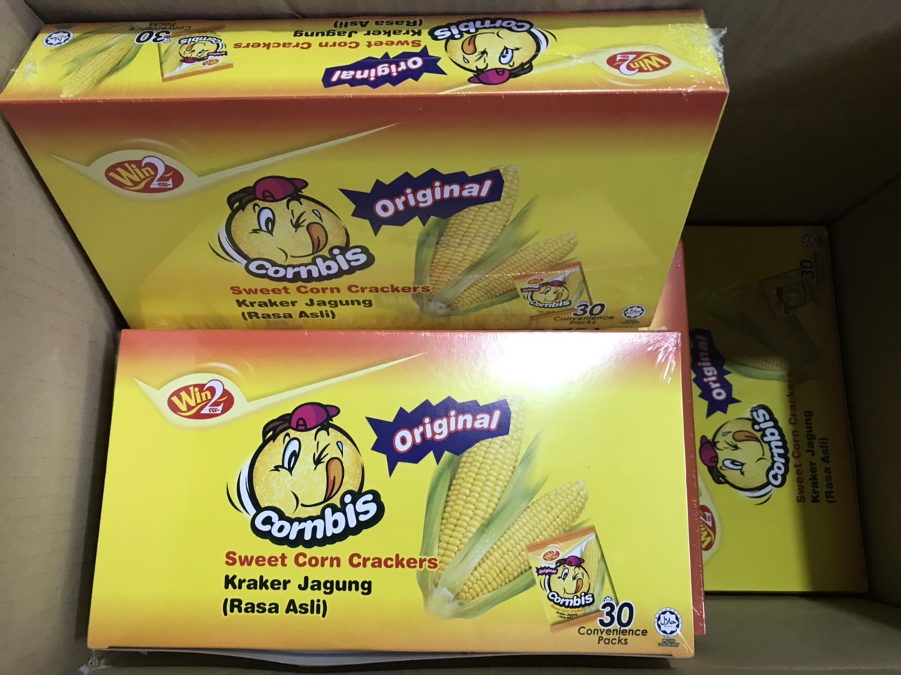 BÁNH CORNBIS BẮP NGỌT HỘP 144GR/ 540GR - 09438
