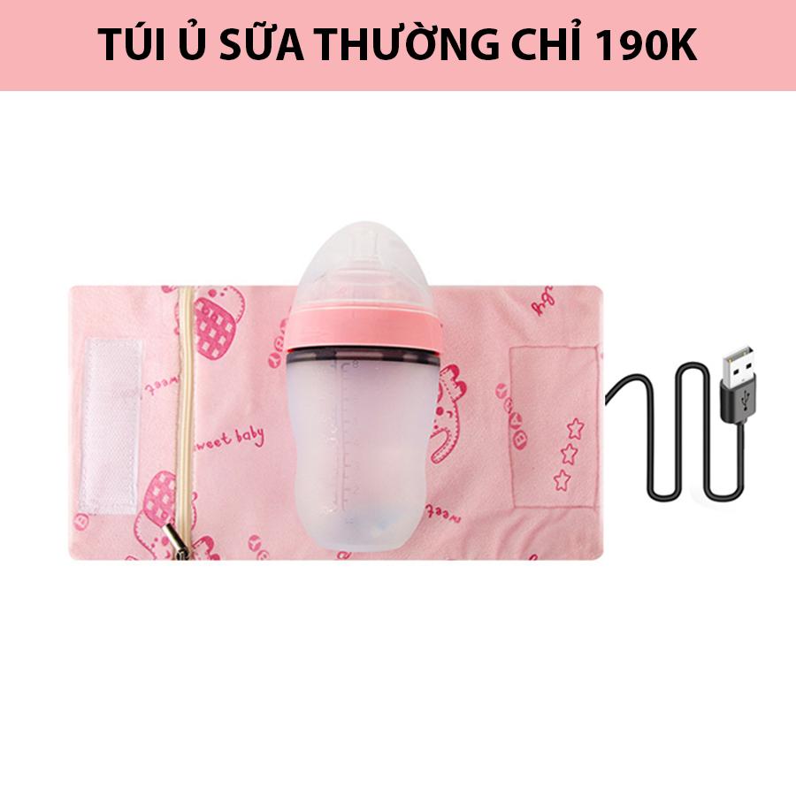 Túi ủ nóng, hâm bình sữa cao cấp VBM