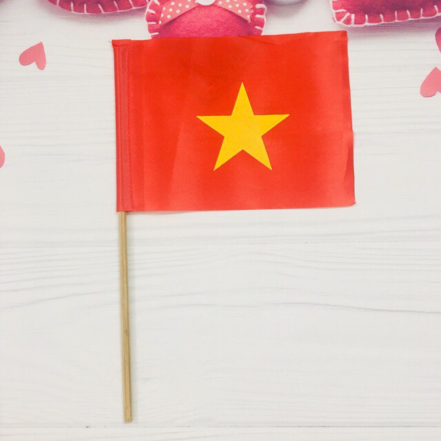 Cờ vẫy cầm tay,Cờ Khai Giảng,Cờ Tổ Quốc - 1 Chiếc