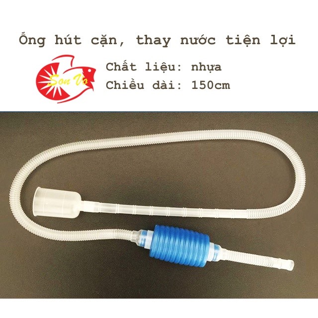 Dụng cụ thay nước bể cá, dụng cụ hút nước, hút rượu