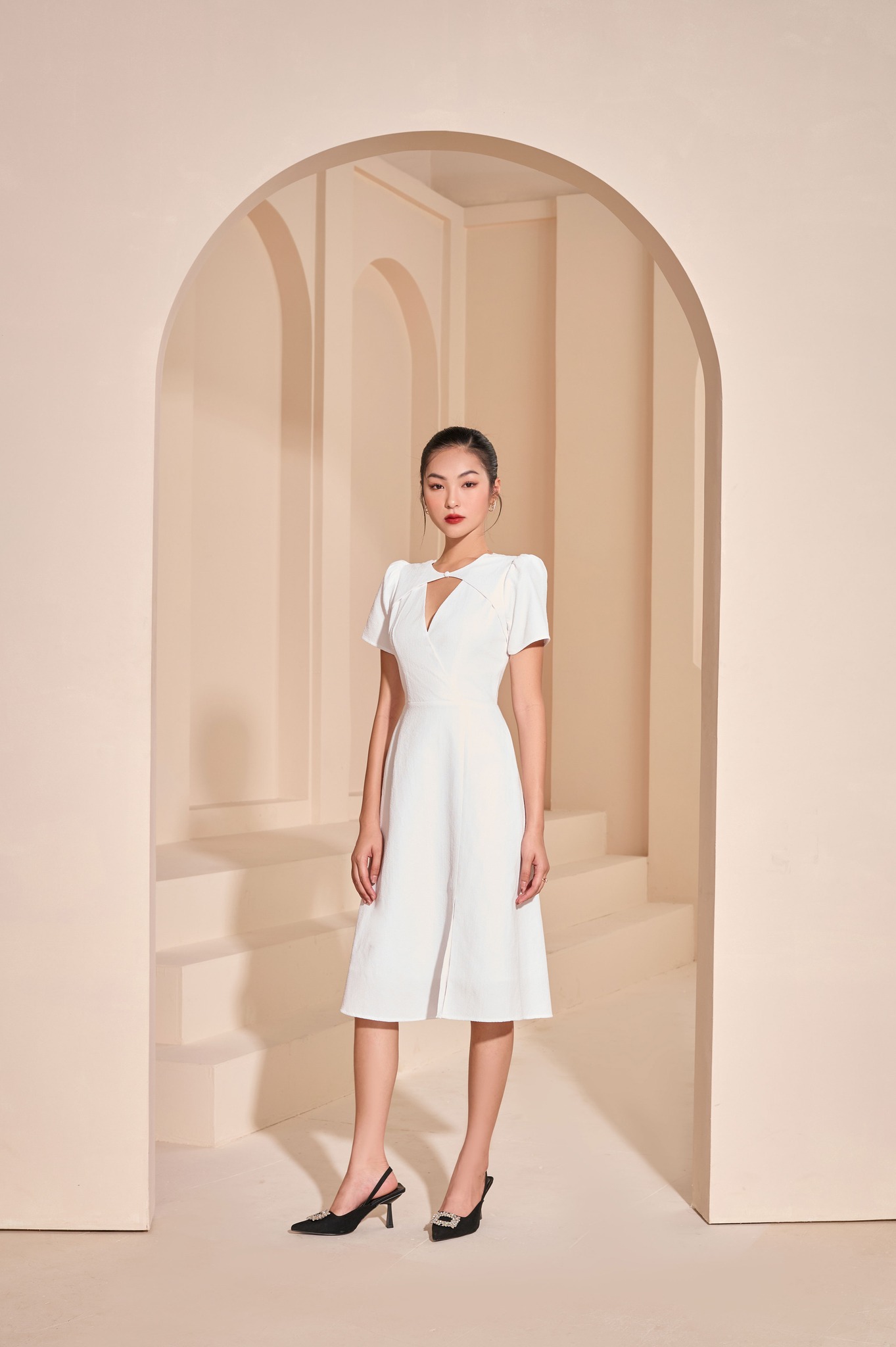 OLV - Đầm Keisha White Dress
