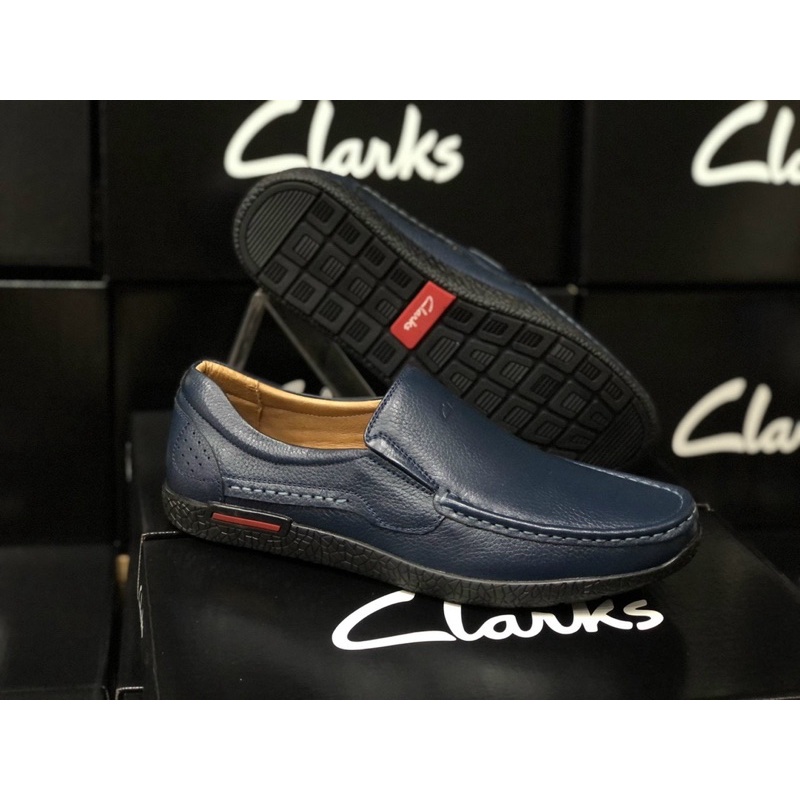Giày lười da bò Clarks Made in Thái Lan.