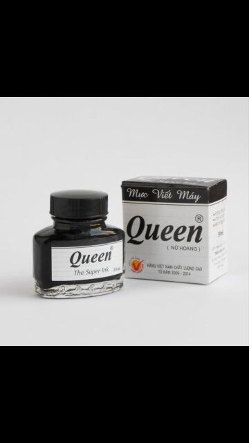 Mực Queen viết Bút Máy các màu