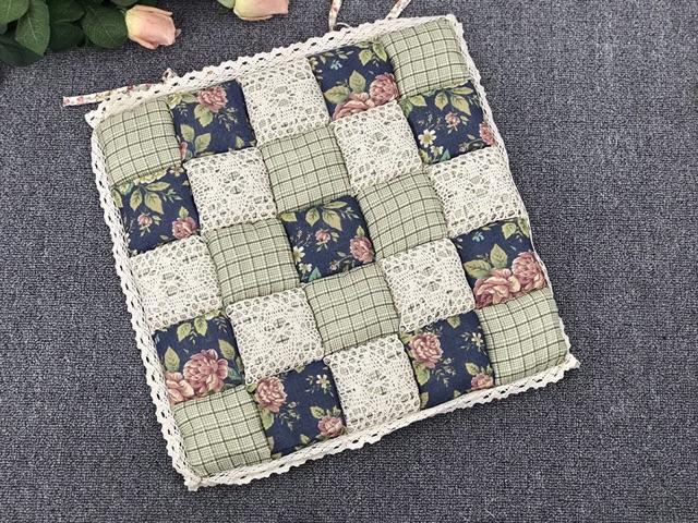 Nệm lót ghế ngồi 100% cotton