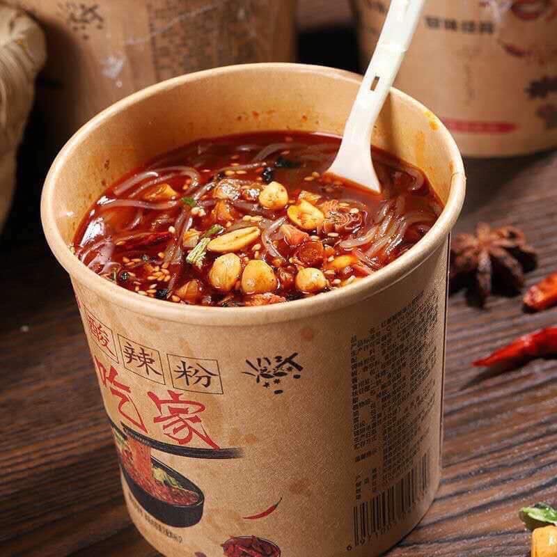 Miến chua cay Trùng Khánh (hộp 6 gói) - Loại I