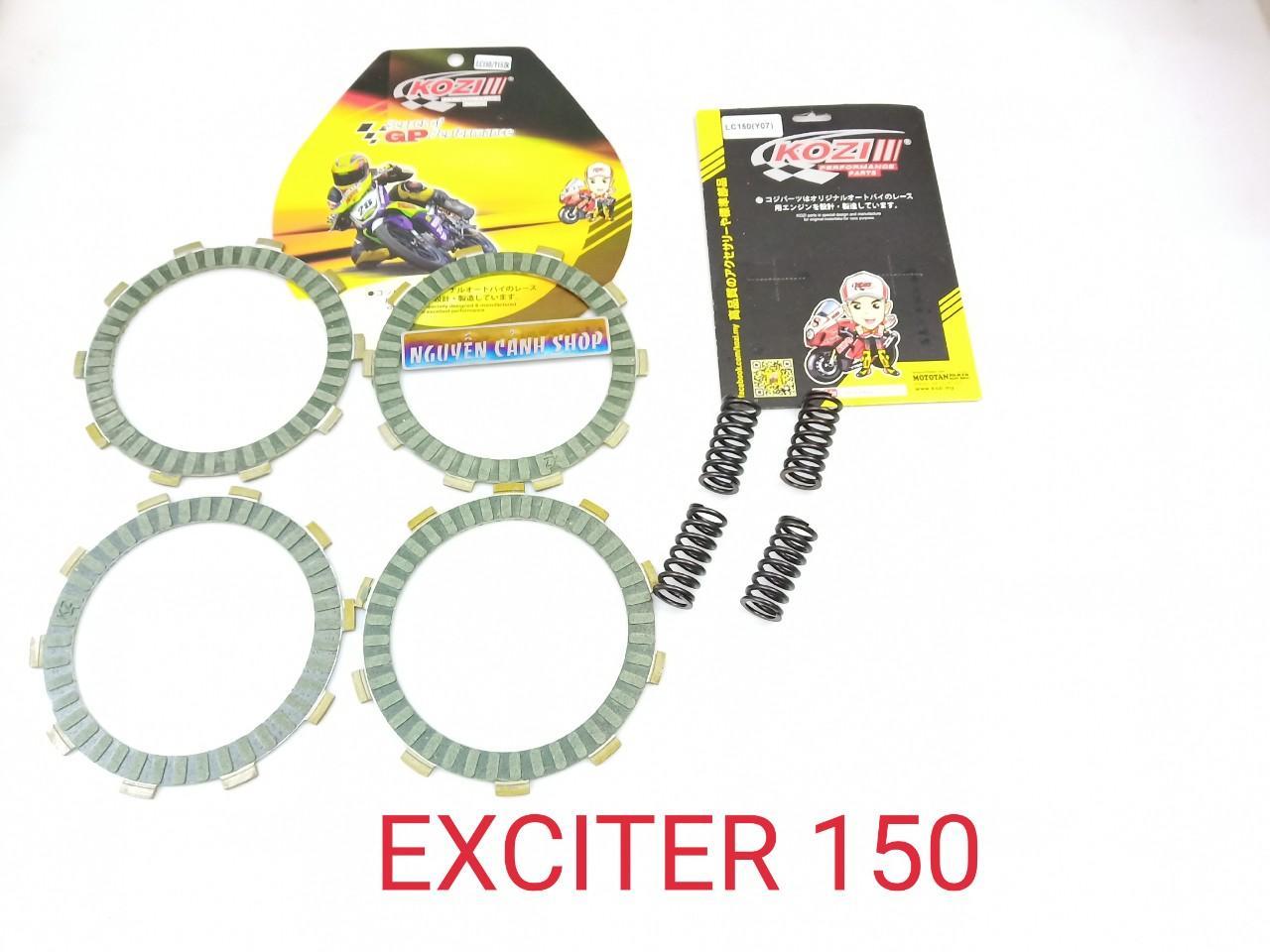 bố nồi xe exciter 150 kozi lò xo nồi 2 món uy tín, chất lượng