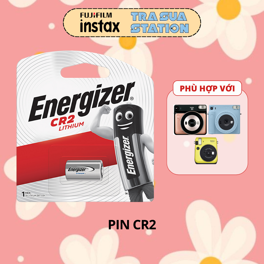 [HN] PIN CR2 Energizer - 1 viên (Dành cho các máy MINI 70 / SQ6 / MINI 25)