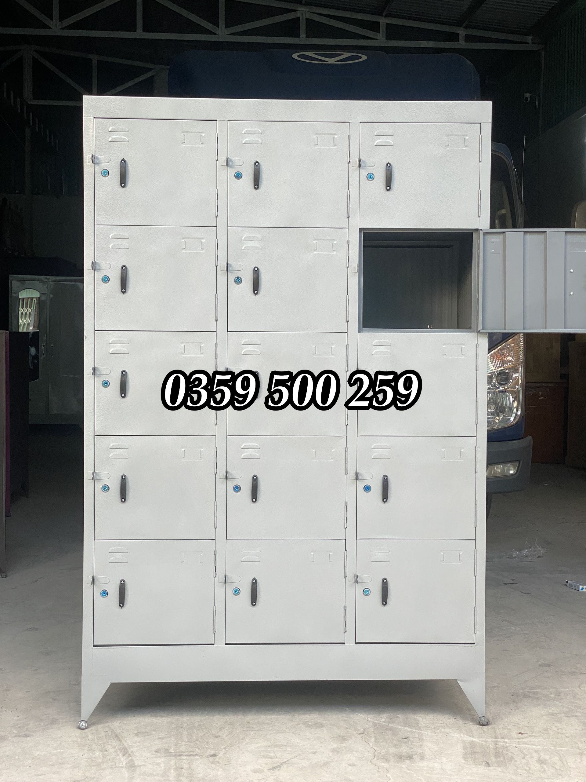 [HCM BD] Tủ hồ sơ văn phòng sơn dầu