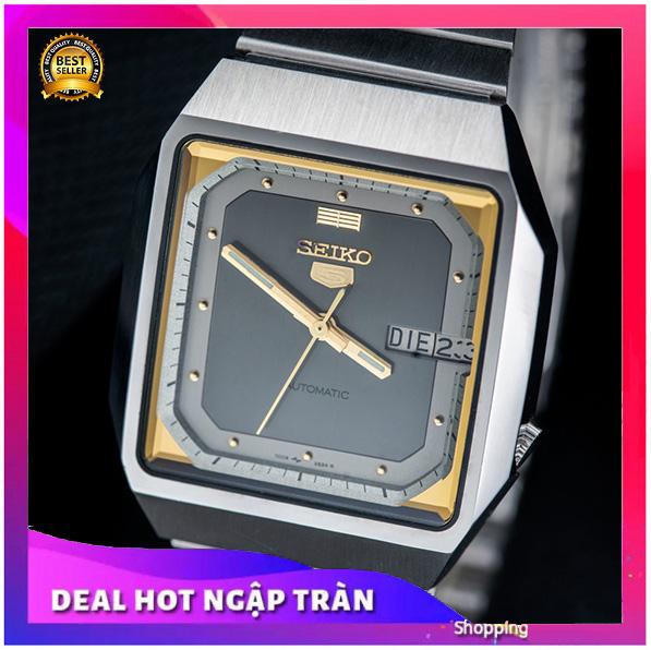 [ ĐỒNG HỒ NHẬT MÁY CƠ ] { ĐỒNG HỒ BẢO TÍN SHOP SỊN } Đồng Hồ Seiko Tự Động Chém Cạnh  Automatic Huyền Thoại Nhật Bản + Thẻ Bảo Hành