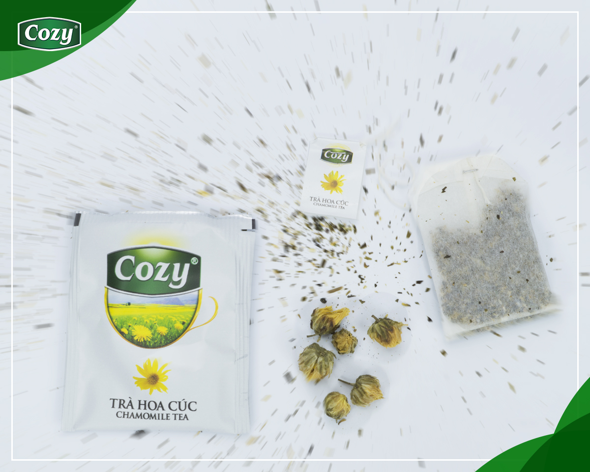 [Hộp 40g] TRÀ HOA CÚC TÚI LỌC [VN] COZY Chamomile Tea (bph-hk)