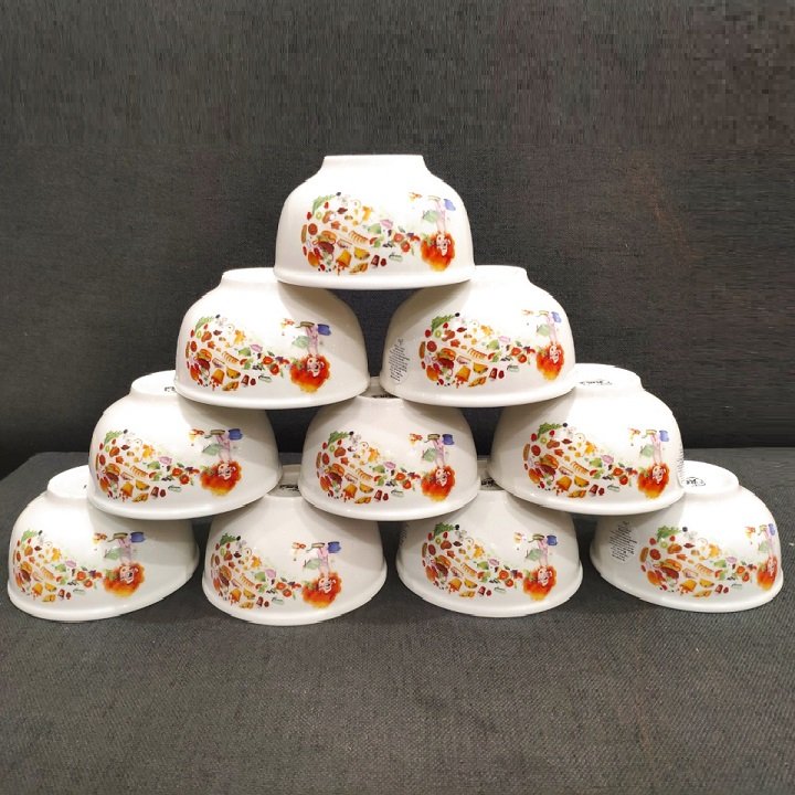 Bộ 10 chén sứ ăn cơm - chén sứ ăn cơm