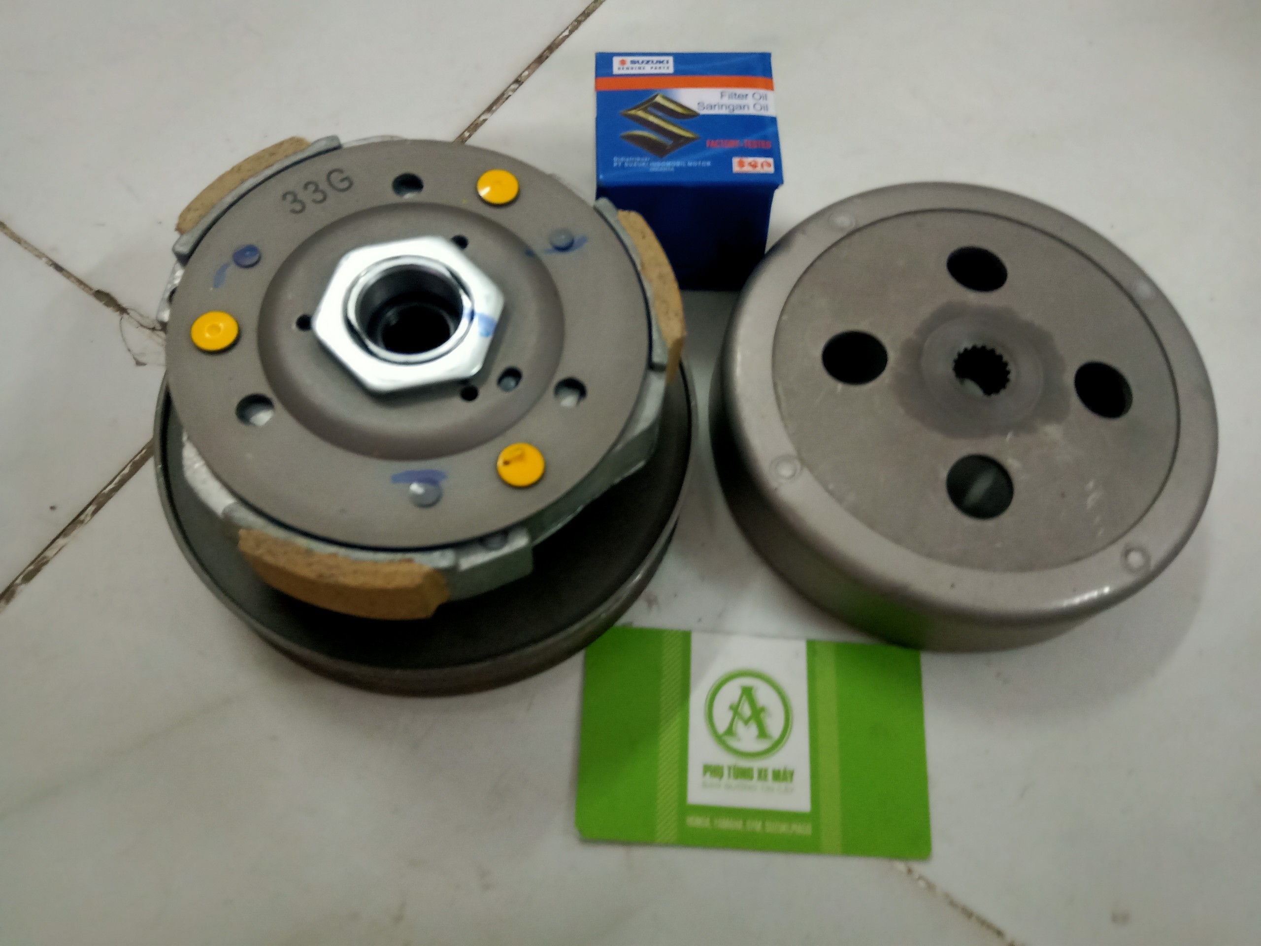 Suzuki Hayate 125Cc Rear Engine Set
