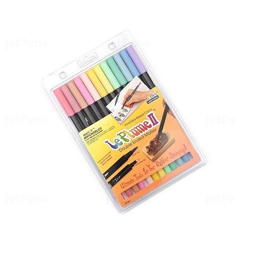 [HCM](P2) BÚT BRUSH MARKER MARVY UCHIDA LE PLUME II (MÀU PASTEL NHIỀU MÀU)