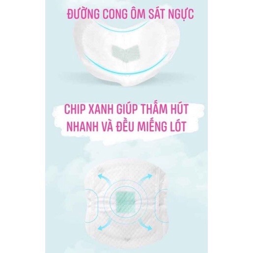 Miếng Lót Thấm Sữa VCOOL Cao Cấp 50 Miếng