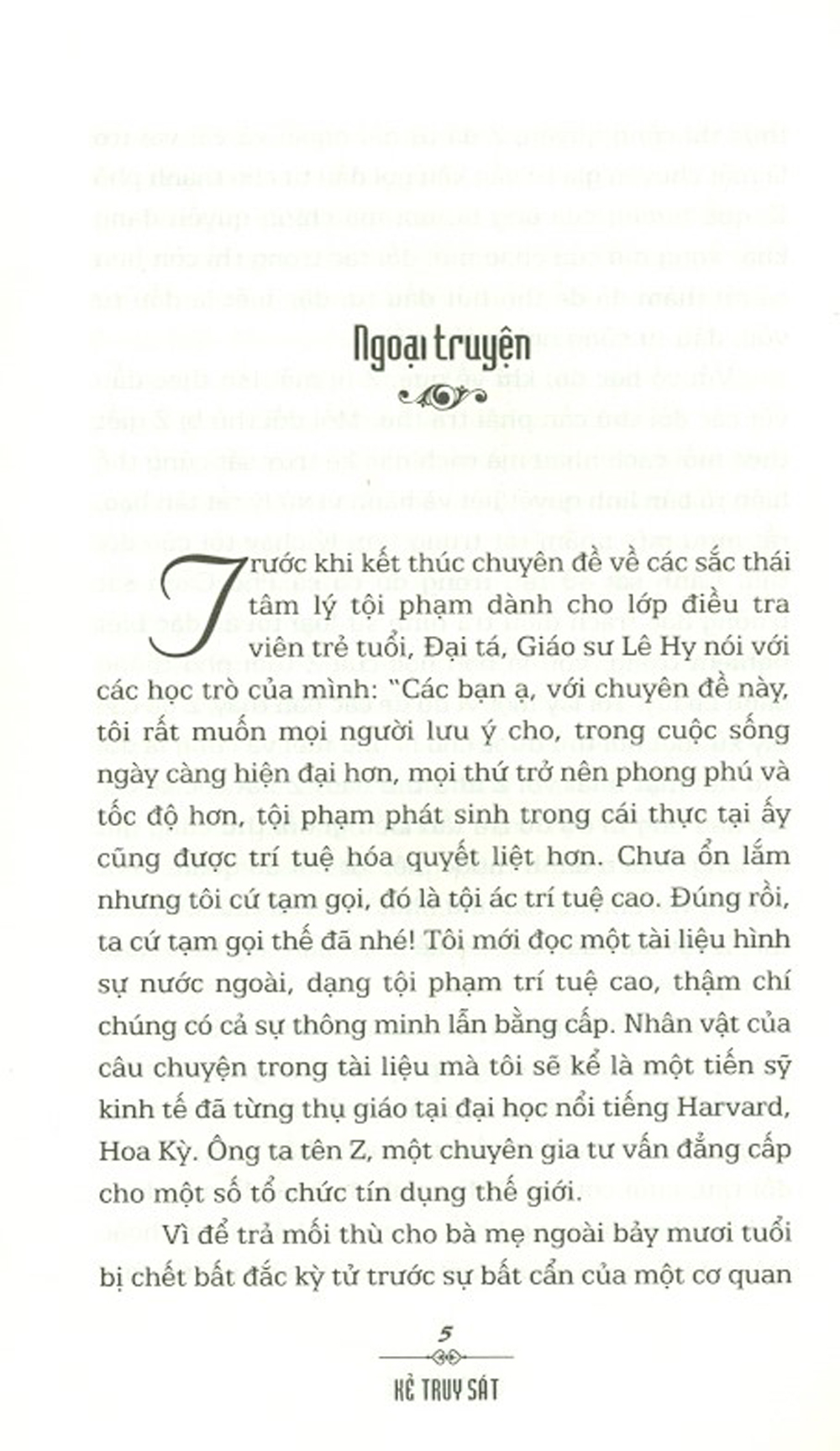 Kẻ Truy Sát - Tiểu Thuyết Hình Sự