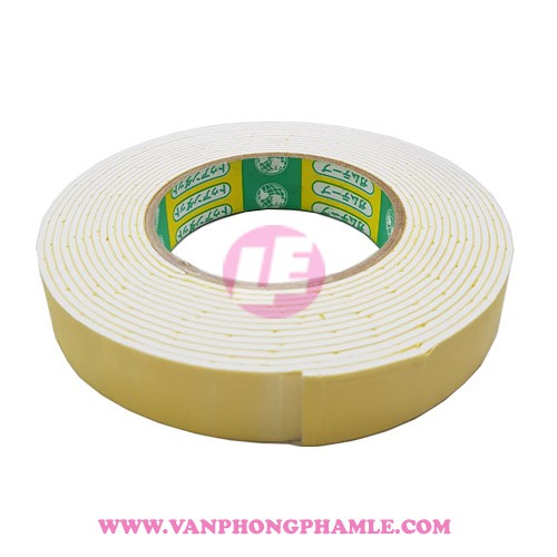 Băng keo 2 mặt mút xốp 2f4